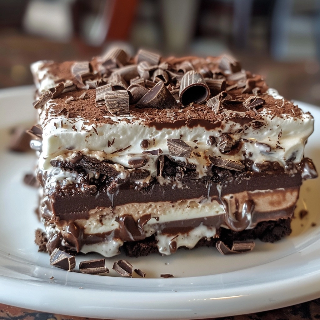 Chocolate Lasagna: Decadent No-Bake Layered Dessert